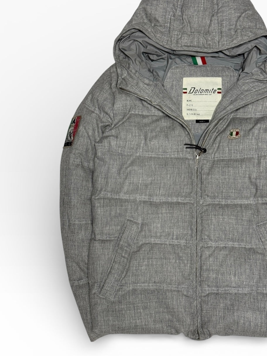 Dolomite Pufferjacke Grau