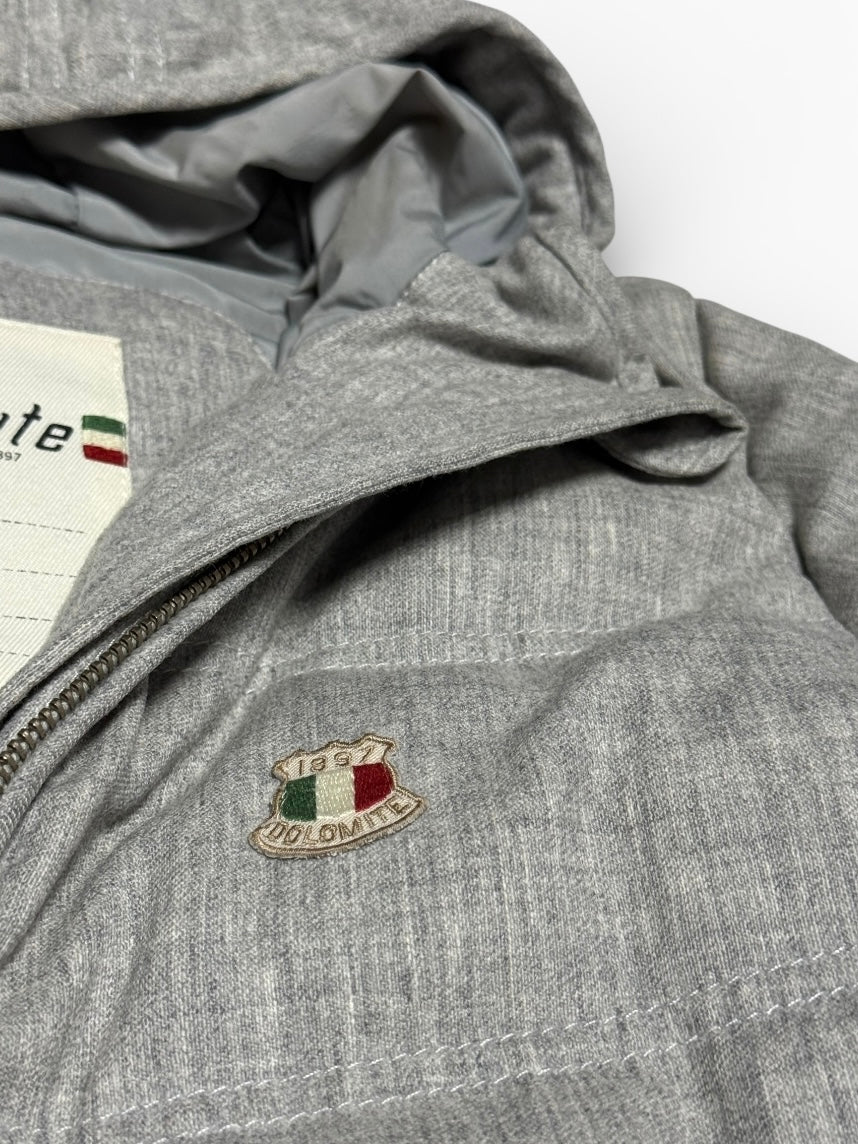 Dolomite Pufferjacke Grau