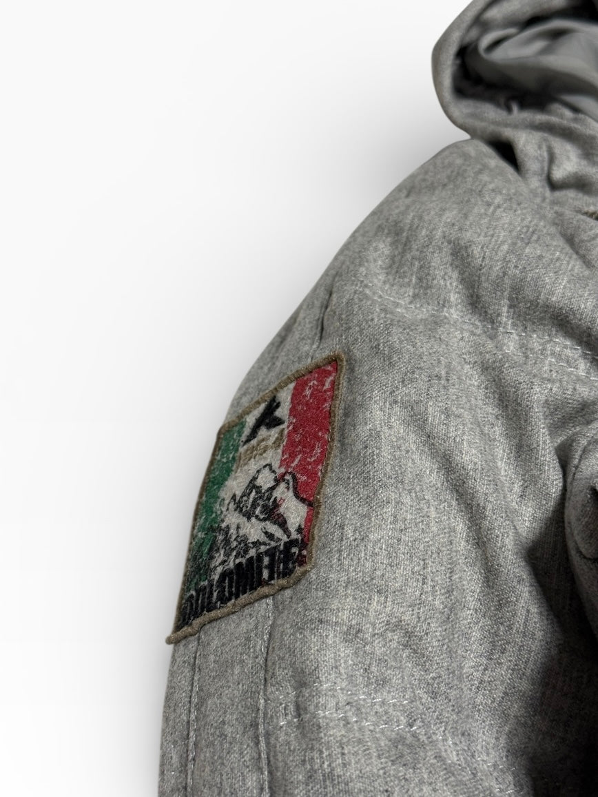 Dolomite Pufferjacke Grau