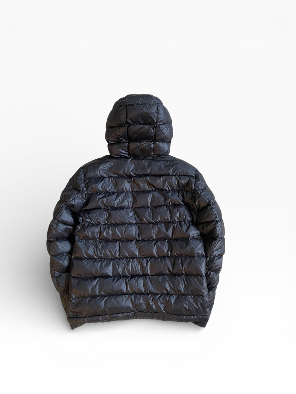 Blauer Puffer